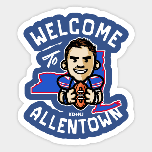 Welcome to AllenTown Sticker